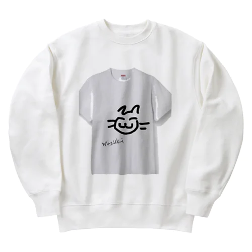 MIZUKI落書き猫  Heavyweight Crew Neck Sweatshirt