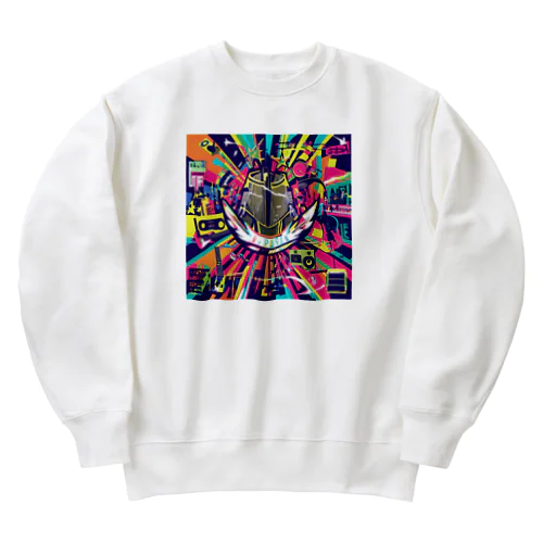 仮想フェス Heavyweight Crew Neck Sweatshirt