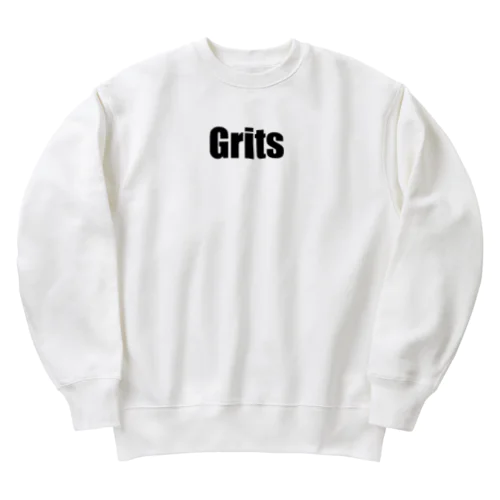 Grits （宇宙）バックプリント ヘビーウェイトスウェット