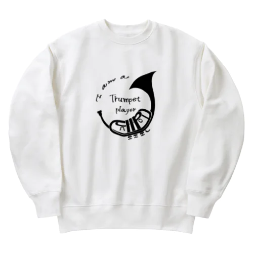 I am a Trumpet player Heavyweight Crew Neck Sweatshirt