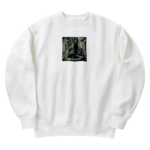 迷子のゾンビ Heavyweight Crew Neck Sweatshirt