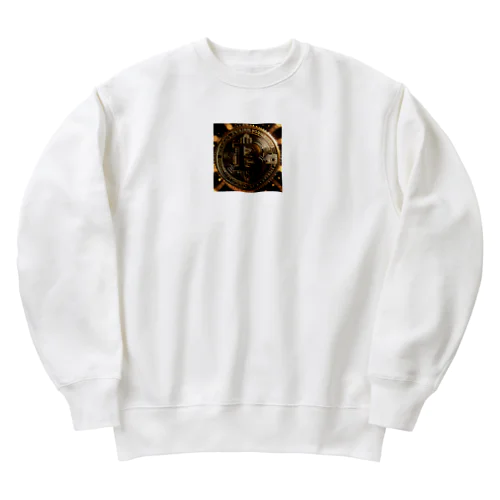 ビットコイン Heavyweight Crew Neck Sweatshirt