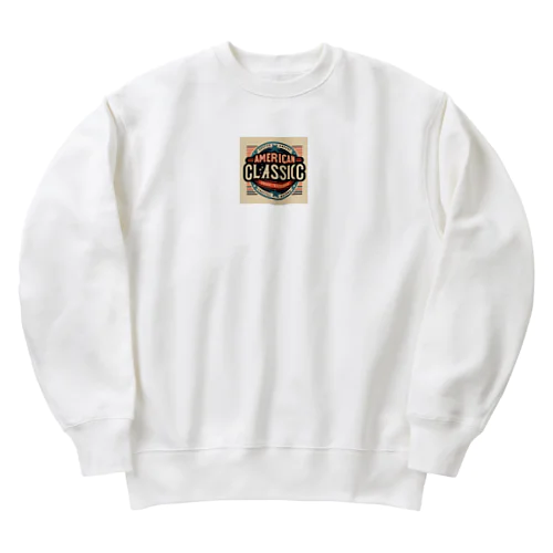 アメカジロゴ Heavyweight Crew Neck Sweatshirt