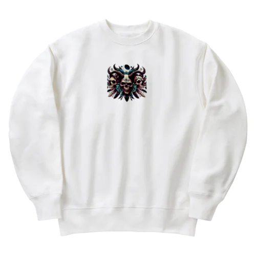 SKULL Cerberus Heavyweight Crew Neck Sweatshirt