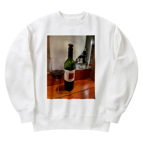 赤ワインT Heavyweight Crew Neck Sweatshirt