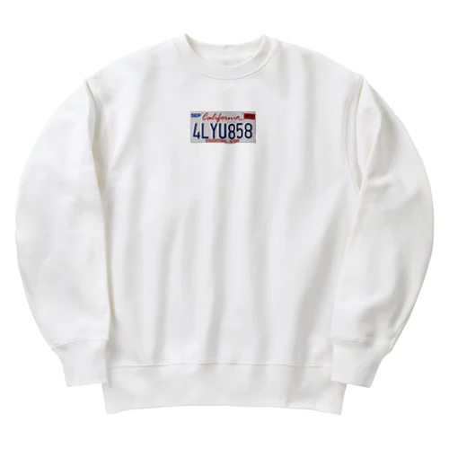 ナンバープレート Heavyweight Crew Neck Sweatshirt