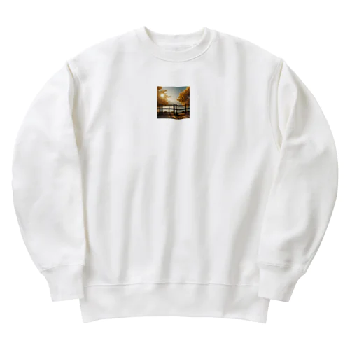 Osmanthus Sorrow Heavyweight Crew Neck Sweatshirt