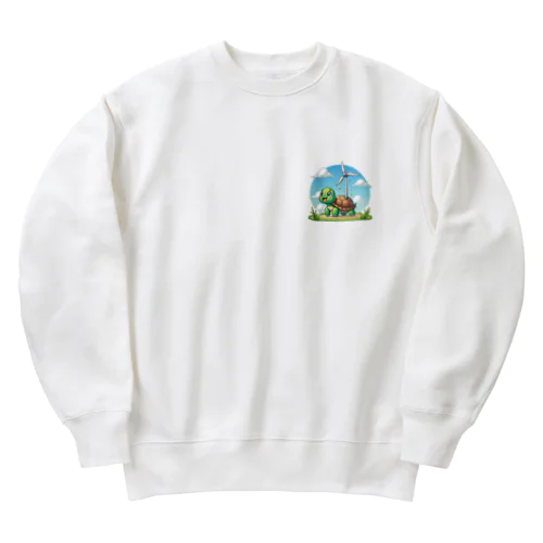 かめさん Heavyweight Crew Neck Sweatshirt