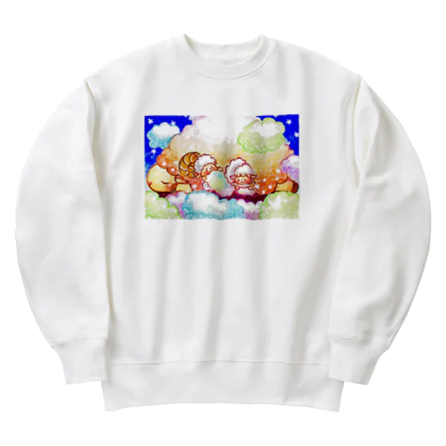 子羊の夢 Heavyweight Crew Neck Sweatshirt