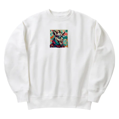 COOL goat2 Heavyweight Crew Neck Sweatshirt