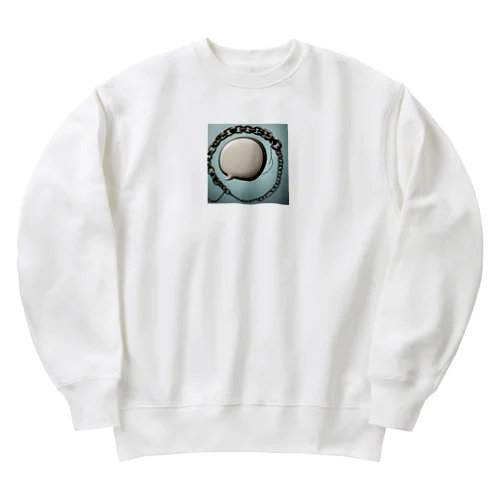 チェーンと吹き出し Heavyweight Crew Neck Sweatshirt