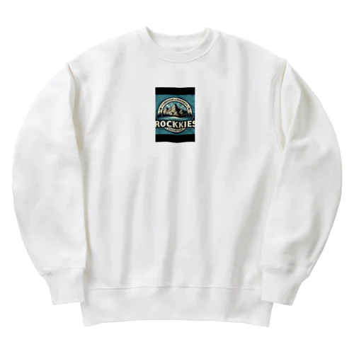 カナディアンロッキー Heavyweight Crew Neck Sweatshirt