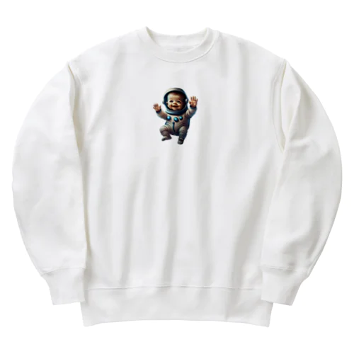 ベビー宇宙飛行士 Heavyweight Crew Neck Sweatshirt