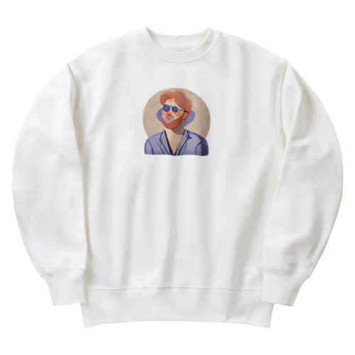 おしゃれな田舎のおじさん Heavyweight Crew Neck Sweatshirt