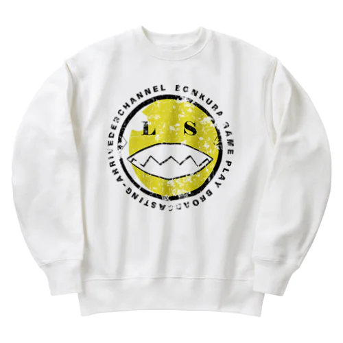 SMILE OLD PAINT1 Heavyweight Crew Neck Sweatshirt