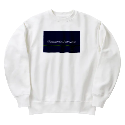 脳汁 Heavyweight Crew Neck Sweatshirt