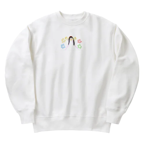 8さいが描いたプリンセス Heavyweight Crew Neck Sweatshirt