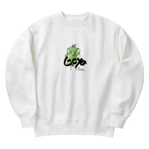 ゴーヤーくん Heavyweight Crew Neck Sweatshirt