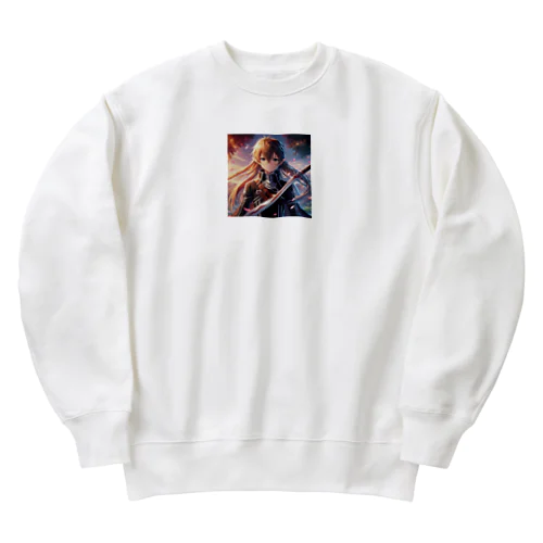 黒龍の騎士  Heavyweight Crew Neck Sweatshirt