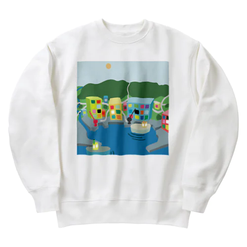 港 Heavyweight Crew Neck Sweatshirt