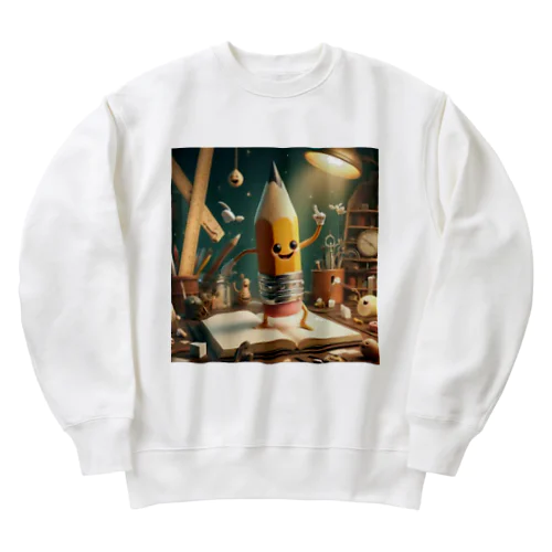 ワンダーランドペンシル Heavyweight Crew Neck Sweatshirt