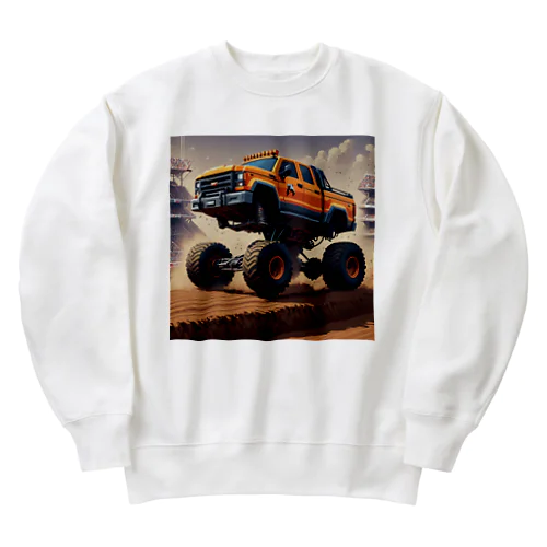 モンスタートラック Heavyweight Crew Neck Sweatshirt