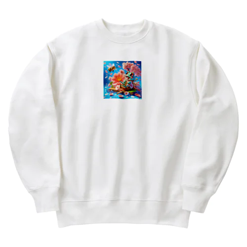 お花見2024 Heavyweight Crew Neck Sweatshirt