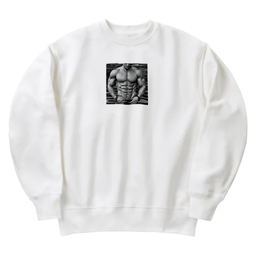 腹筋 Heavyweight Crew Neck Sweatshirt