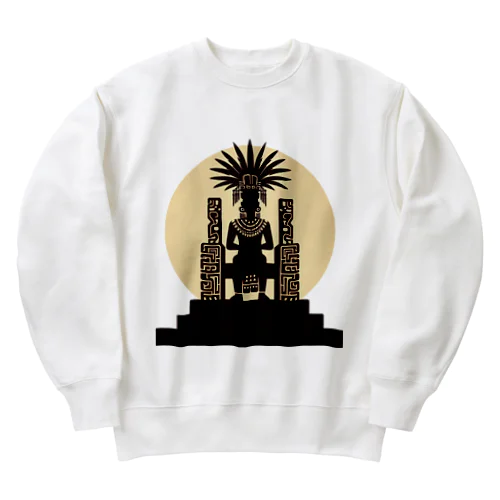 パカル１世 Heavyweight Crew Neck Sweatshirt