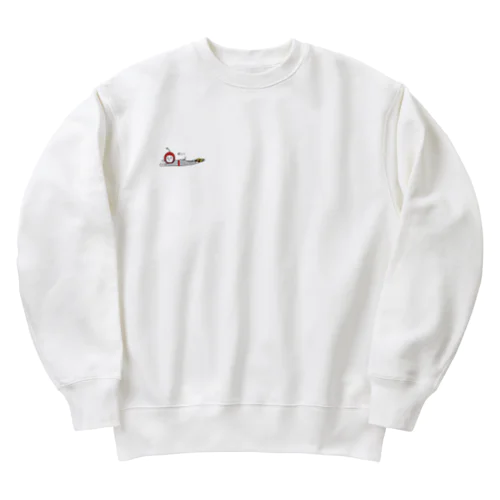 ビュビュンっと Heavyweight Crew Neck Sweatshirt