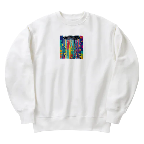 未知のシャワー Heavyweight Crew Neck Sweatshirt