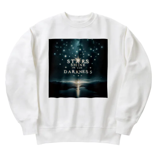 「星は闇に輝く」 Heavyweight Crew Neck Sweatshirt