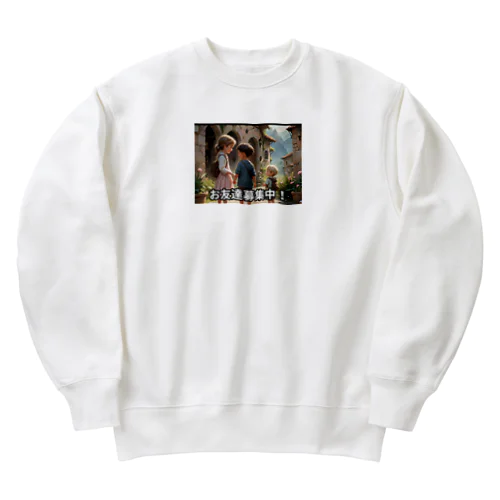 子ども　お友達募集 Heavyweight Crew Neck Sweatshirt