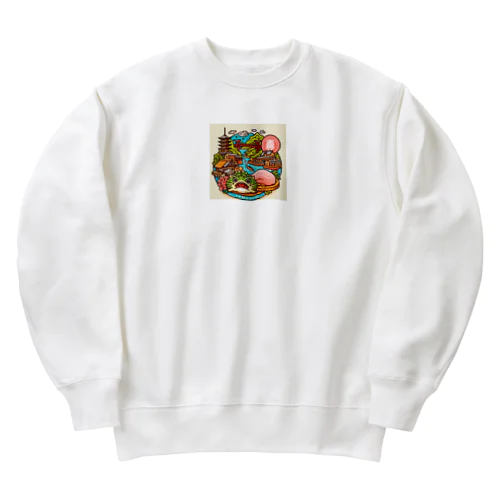 山口県 Heavyweight Crew Neck Sweatshirt