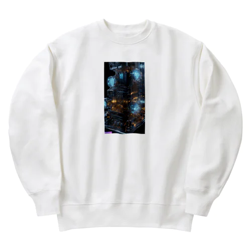 電子回路 Heavyweight Crew Neck Sweatshirt