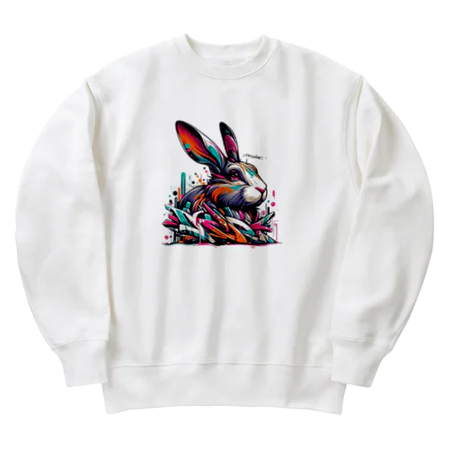 グラフティBunny Heavyweight Crew Neck Sweatshirt