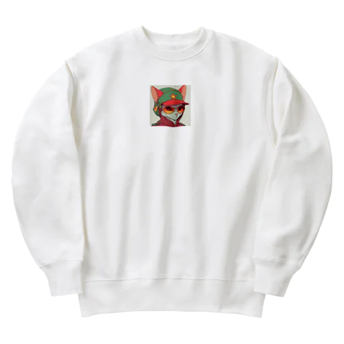 ベトナム猫 Heavyweight Crew Neck Sweatshirt