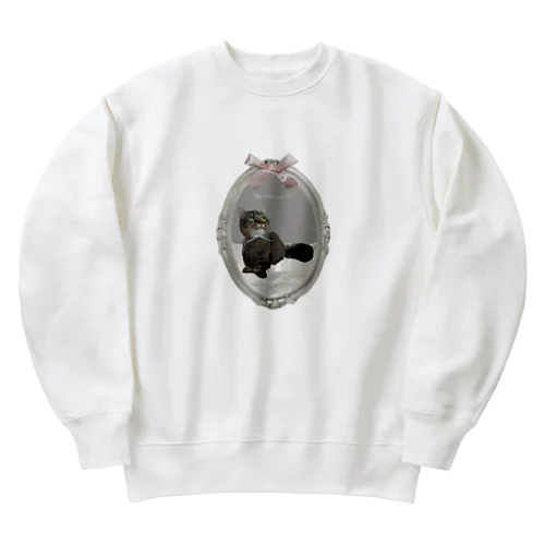 メロディック・キャット・リボン・コレクション Heavyweight Crew Neck Sweatshirt