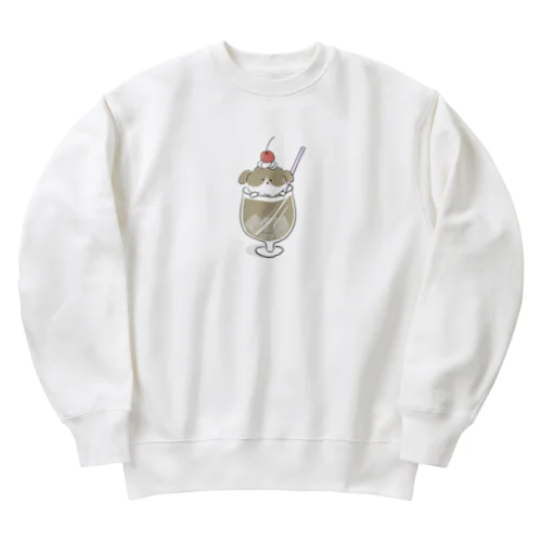 ラサのカフェオレ Heavyweight Crew Neck Sweatshirt