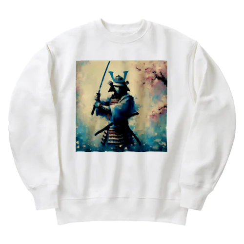 絵画のような侍シリーズ Heavyweight Crew Neck Sweatshirt