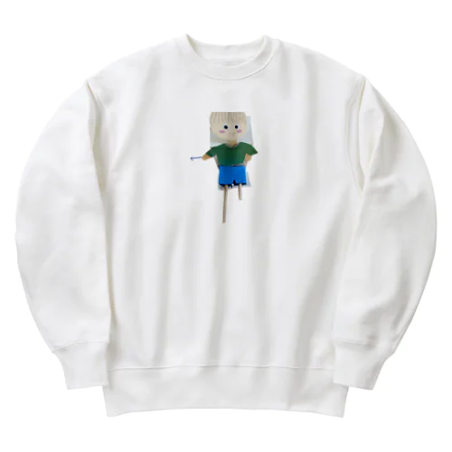 子供 Heavyweight Crew Neck Sweatshirt