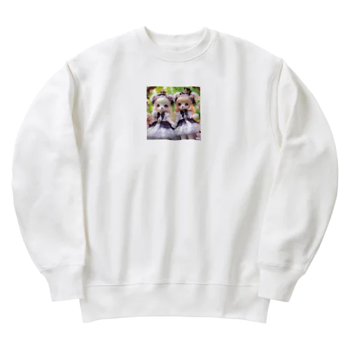 カワイイくまさんユニットがついにデビュー！ Heavyweight Crew Neck Sweatshirt