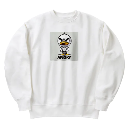 にひるなアヒル Heavyweight Crew Neck Sweatshirt