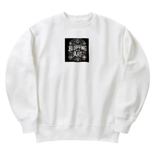 ブラフはアート Heavyweight Crew Neck Sweatshirt