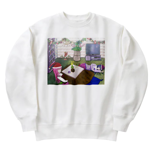 クリマ正月 Heavyweight Crew Neck Sweatshirt