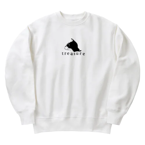 宝物 Heavyweight Crew Neck Sweatshirt