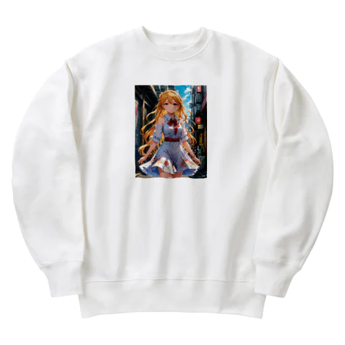 美少女 Heavyweight Crew Neck Sweatshirt