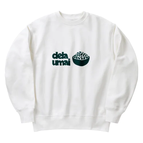 dela umai ライスTシャツ ヘビーウェイトスウェット