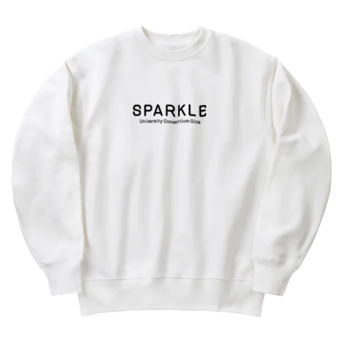 SPARKLE-シンプル Heavyweight Crew Neck Sweatshirt