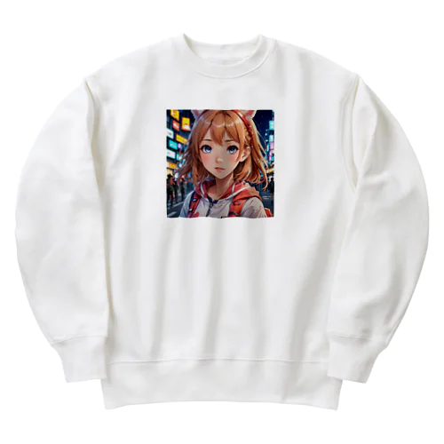 美少女 Heavyweight Crew Neck Sweatshirt